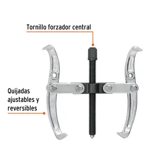Extractor de poleas, 2 quijadas, 10