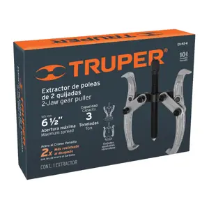 Extractor de poleas, 2 quijadas, 6