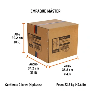 Extractor de poleas, 3 quijadas, 8