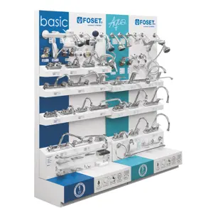 55895 / EX-PI-BAQ Exhibidor de piso Foset Aqua Basic