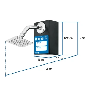Exhibidor con regadera R-413, Foset
