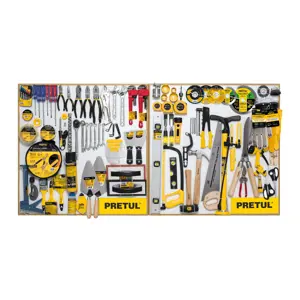 55915 / EX80-PRE-2T Exhibidor Pretul, 80x80 cm, 2 tableros