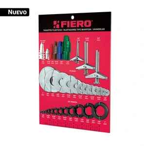 56017 / EXF-TAQ Exhibidor de taquetes y sujetadores, FIERO