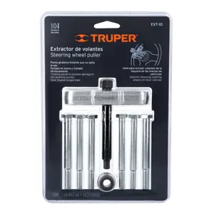 14508 / EXT-10 Extractor de volantes, 11 piezas, Truper