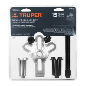 14511 / EXT-15 Extractor pata de gallo, 15 piezas, Truper