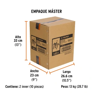 Extractor pata de gallo, 15 piezas, Truper