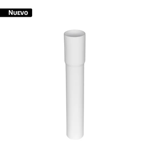43424 / EXTP-20L Extensión 20 cm de plástico para contra de lavabo, 1-1/4'