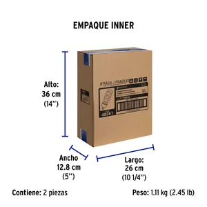 Volteck Lámpara espiral 105 W base mogul E39 220 V luz día, caja