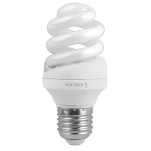 Lámpara espiral T3 11 W luz de día en blíster, Volteck