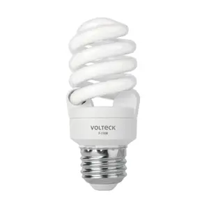 48502 / F-11EM Lámpara espiral mini T2 11 W luz de día en blíster, Volteck