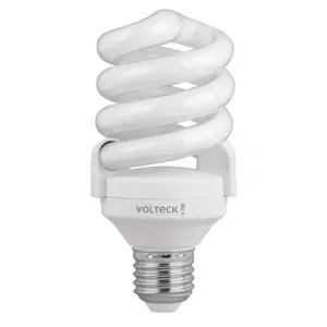 48212 / F-15E Lámpara espiral T4 15 W luz de día en blíster, Volteck