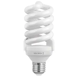 Lámpara espiral T4 24 W luz de día en blíster, Volteck