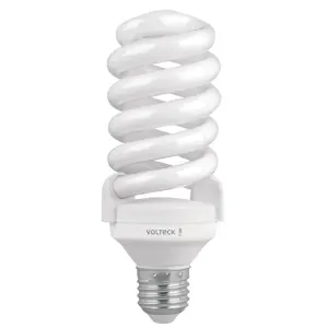 46827 / F-28E Lámpara espiral T4 28 W luz de día en blíster, Volteck