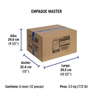 Volteck Lámpara espiral T4 55 W alta potencia luz de día, caja