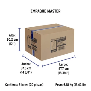 Volteck Lámpara espiral T5 55 W alta potencia luz de día, caja