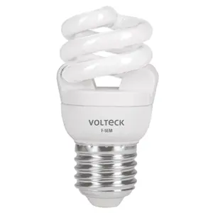 48200 / F-5EM Lámpara espiral mini T2 5 W luz de día en blíster, Volteck