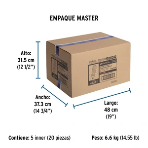 Volteck Lámpara espiral T5 65 W alta potencia luz de día, caja