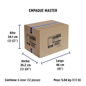 Volteck Lámpara espiral 65 W base mogul E39 220 V luz día, caja