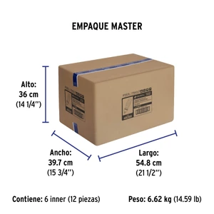 Volteck Lámpara espiral 85 W base mogul E39 220 V luz día, caja