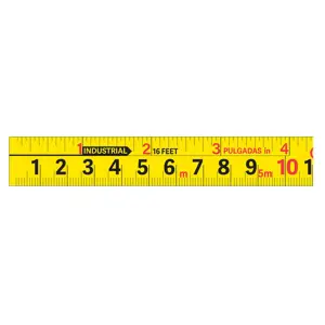 10746 / FA-3M Flexómetro Auto-Lock contra impactos 3 m cinta 16 mm, Truper