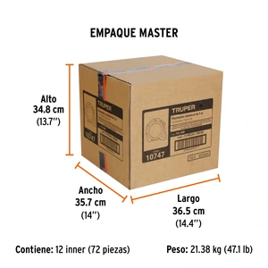 Flexómetro Auto-Lock contra impactos 5 m cinta 19 mm, Truper