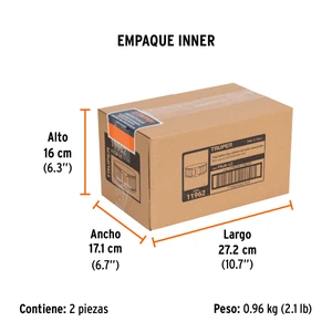 Faja lumbar tipo cinturón de malla transpirable, G, Truper