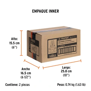 Faja lumbar, talla CH, Truper