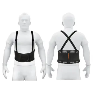 11964 / FAJA-SV Faja lumbar de malla transpirable, talla CH, Truper
