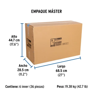 Manguera para boiler, acero inox, 1/2