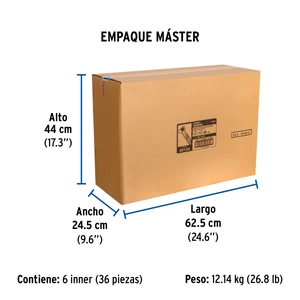 Manguera para boiler, acero inox, 1/2
