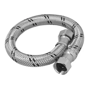 Manguera para boiler, acero inox, 1/2