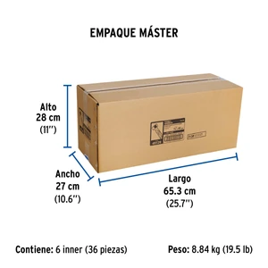 Manguera para boiler, acero inox, 3/4