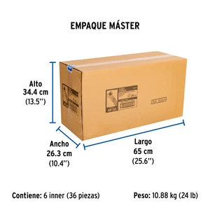 Manguera para boiler, acero inox, 3/4