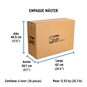 Manguera para boiler, acero inox, 3/4