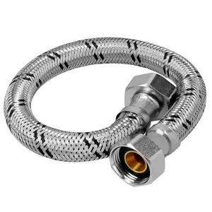 49133 / FBO-3480X Manguera para boiler, acero inox, 3/4