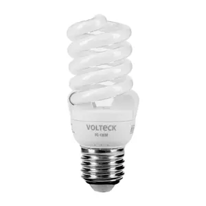 48505 / FC-13EM Lámpara espiral mini T2 13 W luz cálida en blíster, Volteck