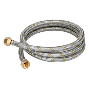 49516 / FGA-15X Manguera para gas, acero inox, 3/8