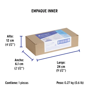 Volteck Caja con 50 focos incandescentes de colores base E12 7.5W