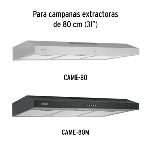Foset Juego de 3 filtros de aluminio para campana CAME-80