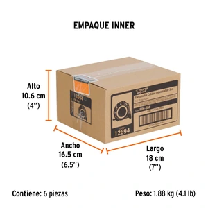 Expert Flexómetro industrial contra impactos 5 m cinta 19 mm