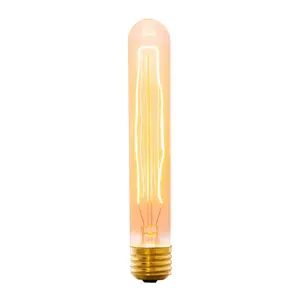 Lámpara incandescente vintage 40 W tipo probeta, Volteck