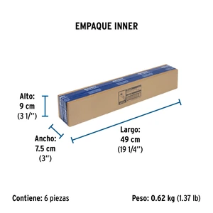 Foset Manguera lavabo/fregadero, aluminio, 1/2