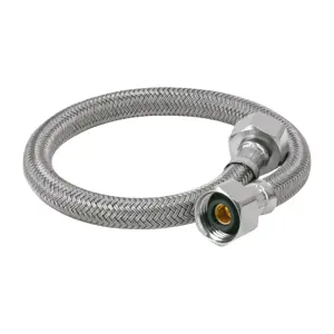 49178 / FLA-40V Foset Manguera lavabo/fregadero, vinilo gris, 1/2