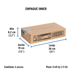Foset Manguera lavabo/fregadero, vinilo blanco, 1/2
