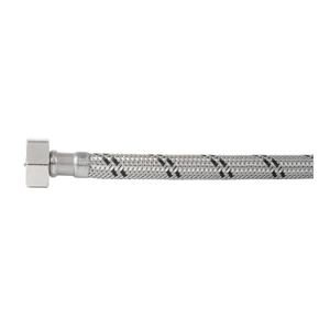 Foset Manguera para monomando, acero inox, 1/2