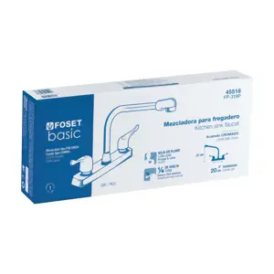 45516 / FP-319P Foset Mezcladora plástica 8