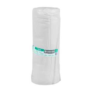 57004 / FRA-50B Rollo de 50 m de franela blanca de algodón, Klintek