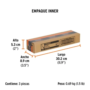 Formón 3/4