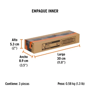 Formón 3/8