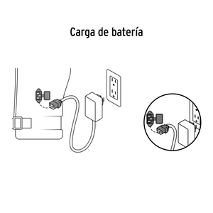 Truper Fumigador de 18 L eléctrico con batería ion litio de 12 V